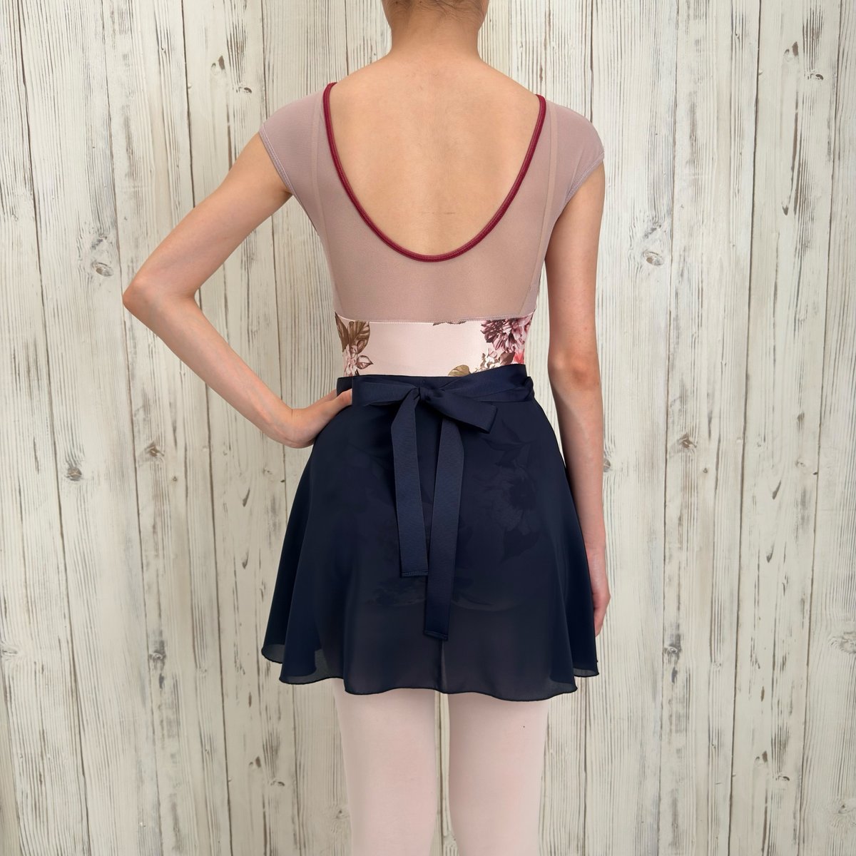 シルフィーヌ　フレンチスリーブレオタード　サイズ38 グッドオールドデイズ】フリルフレンチスリーブレオタード<10897