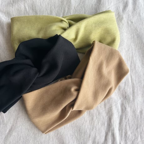 Organic T-shirt turban /order color