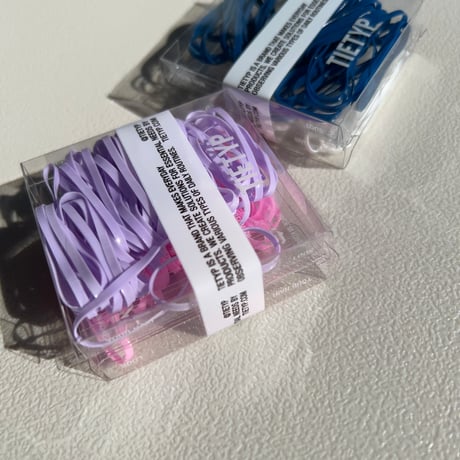 【廃盤カラー】TIETYP hairtie •••••“Neon”