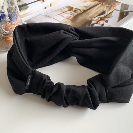 ◆ New / Peru T-shirt turban Black