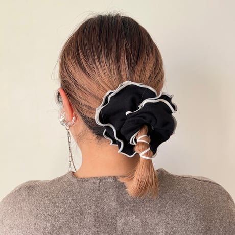 T-shirt Chou Chou scrunchies organic knitting cotton