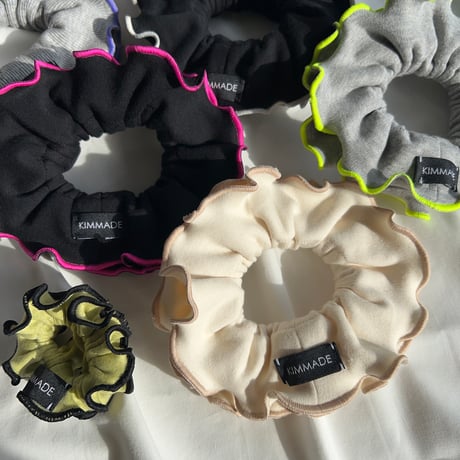 T-shirt Chou Chou scrunchies organic knitting cotton