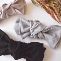 Peru T-shirt RIB turban / 2way ribbon