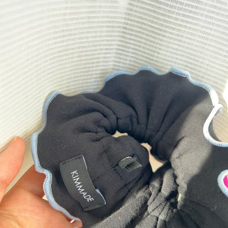T-shirt Chou Chou scrunchies organic knitting cotton