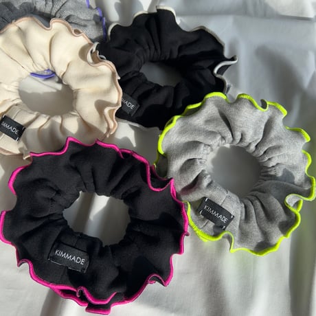 T-shirt Chou Chou scrunchies organic knitting cotton
