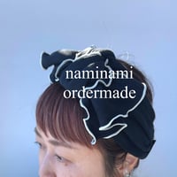 naminami T-shirt ribbon turban