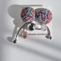 dress-up metal x paisley( pierce)