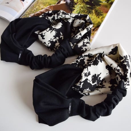 cross turban / MADARA × black