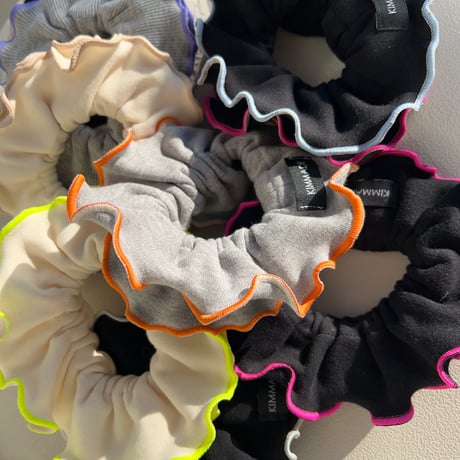 T-shirt Chou Chou scrunchies organic knitting cotton