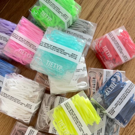 【廃盤カラー】TIETYP hairtie •••••“Neon”