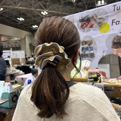 T-shirt Chou Chou scrunchies organic knitting cotton