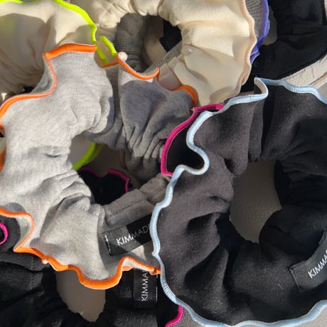T-shirt Chou Chou scrunchies organic knitting cotton