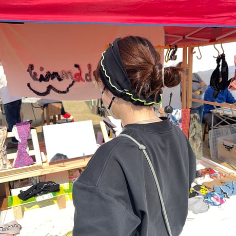 naminami Organic T-shirt / cross turban