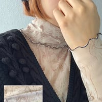 Sheer tops “marble “