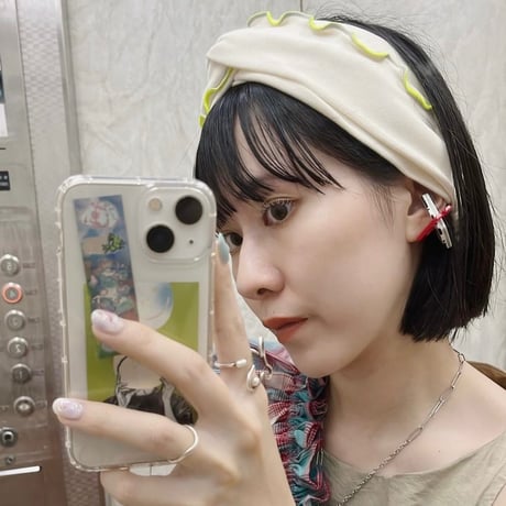 naminami Organic T-shirt / cross turban