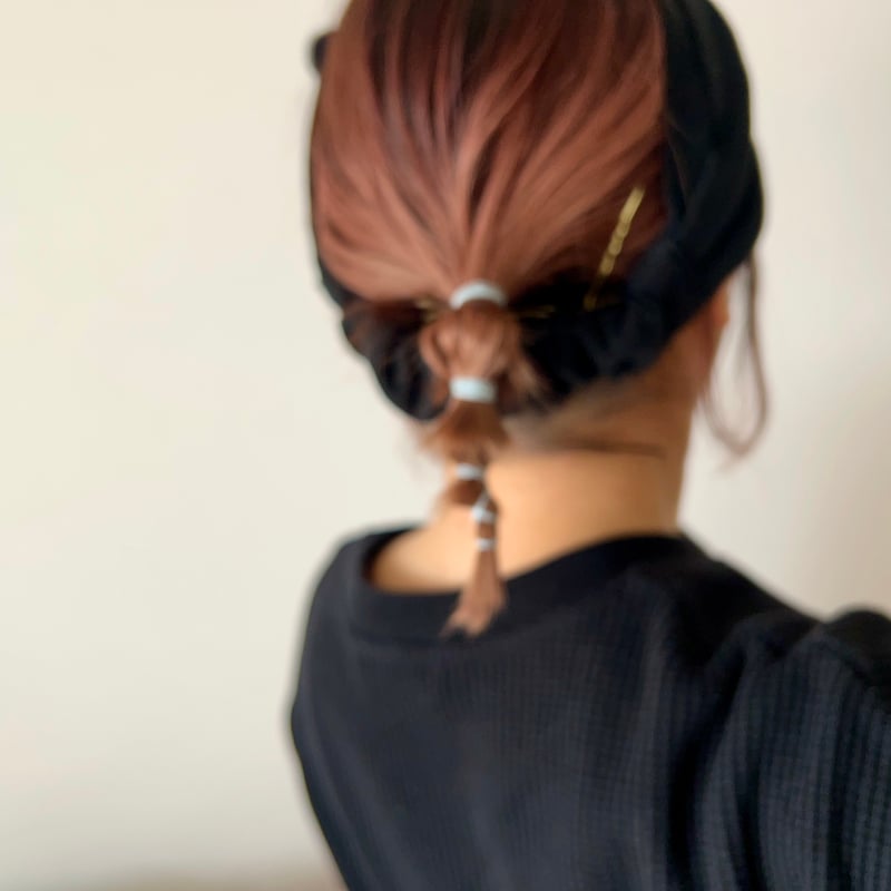 TIETYP hairtie•••••”kusumi” | KIMMADE