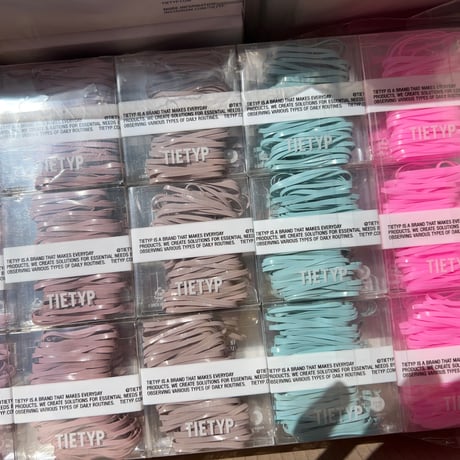 【廃盤カラー】TIETYP hairtie •••••“Neon”