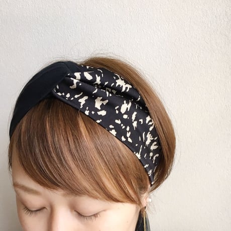 cross turban / MADARA × black
