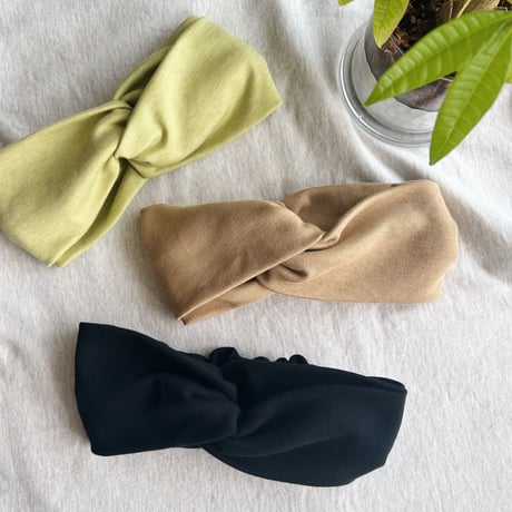 Organic T-shirt turban /order color