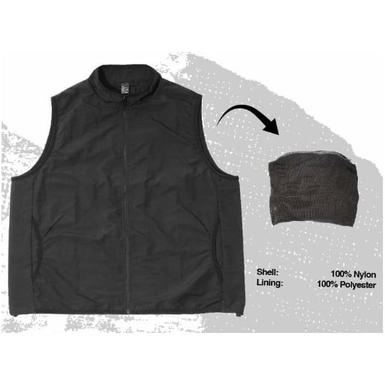 OVAL Ripstop Nylon Vest | Woodstics