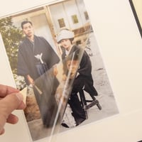 【デジタル手彩色アート】彩色二層写真 台紙仕上げ