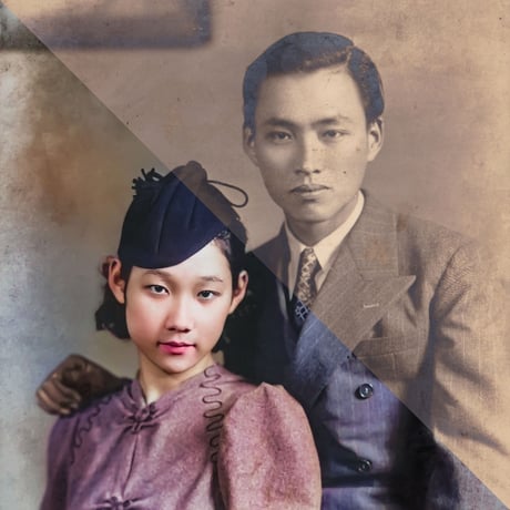 しっかり写真修正プラン（ 写真1枚 古い写真の加工・修正・修復・カラー化）