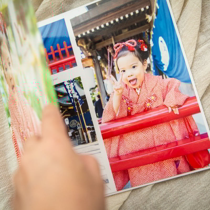オーダーメイドフォトアルバム【七五三】 | PAPi PHOTO WORKS オーダー