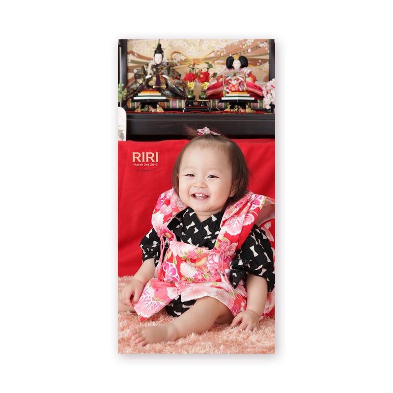 ひなまつり 赤ちゃんの等身大アルバム | PAPi PHOTO WORKS オーダー