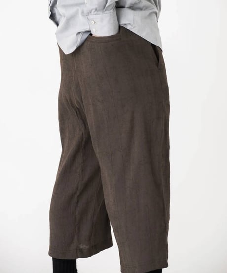 JFR "3D wide easy pants" 4variation.