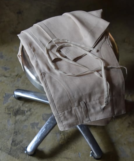 WILDFRÄULEIN "Slab linen easy slacks"