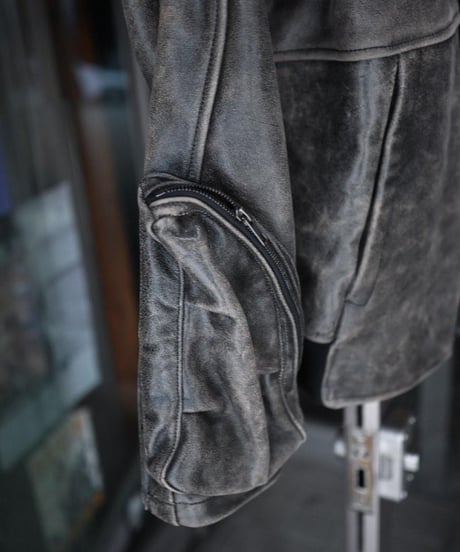 JFR "Mexican leather bomber jacket"