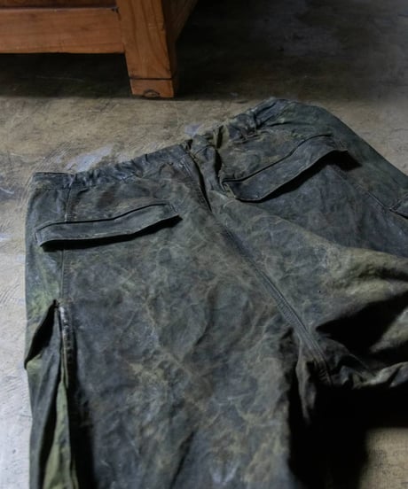 WILDFRÄULEIN "Wax tech cargo wide pants"