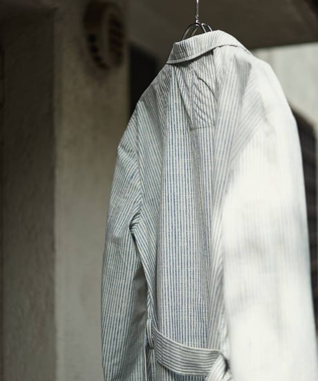 Gauche "Hickory pin stripe atelier coat"