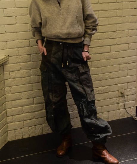 WILDFRÄULEIN "Camouflage tech cargo wide pants"