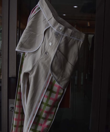 WILDFRÄULEIN "Jointed nature wlid pants" Antique linen.