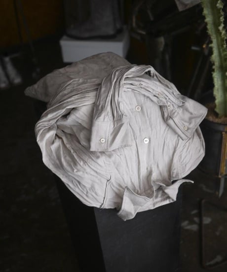 Hankes "Western shirt" Hand spinning cotton.