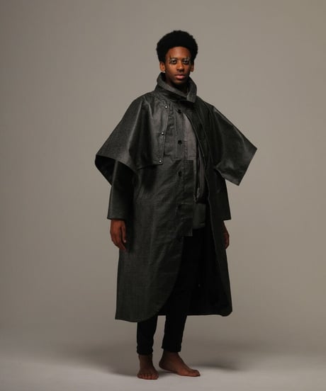 WILDFRÄULEIN "Waterproof high neck sack coat"