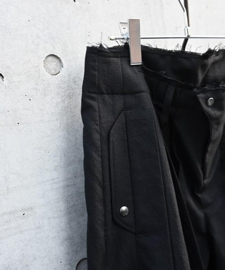 WILDFRÄULEIN "Dohgi 3tuck wide pants" Albatross.