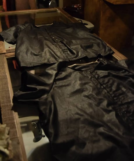 JFR "Chintz black linen shirt"