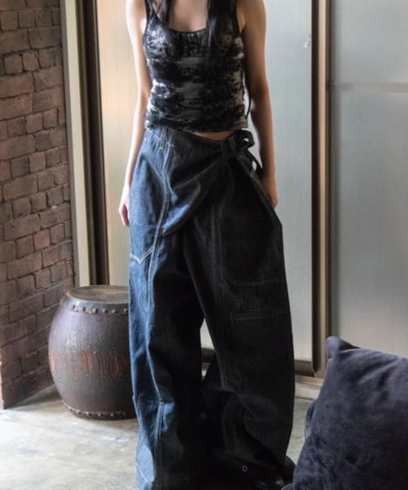 Hankes "Ready big bottom" French denim
