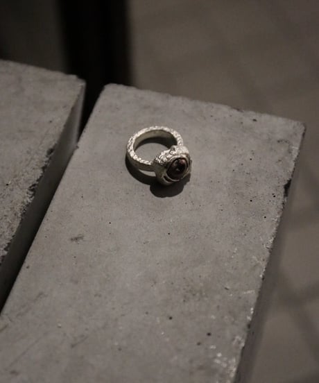 ferric "Bone cast ring" Cantera opal.