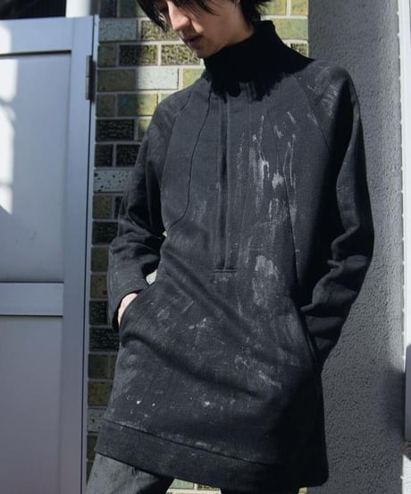 JFR "Middle leng zipup sweat" 2color.