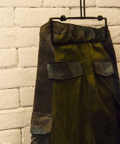 WILDFRÄULEIN "Camouflage tech cargo wide pants"