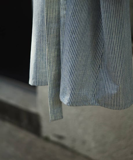 Gauche "Hickory pin stripe atelier coat"