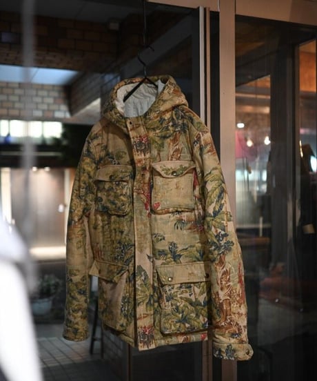 JFR "Camouflage down hoodie"