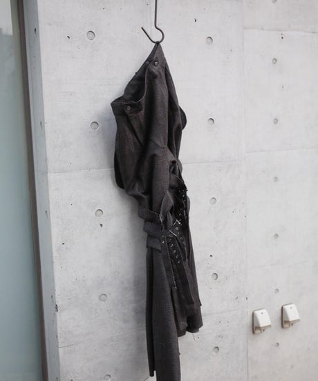 Hankes "Bontage flare pants"