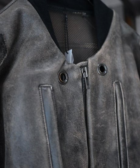 JFR "Mexican leather bomber jacket"