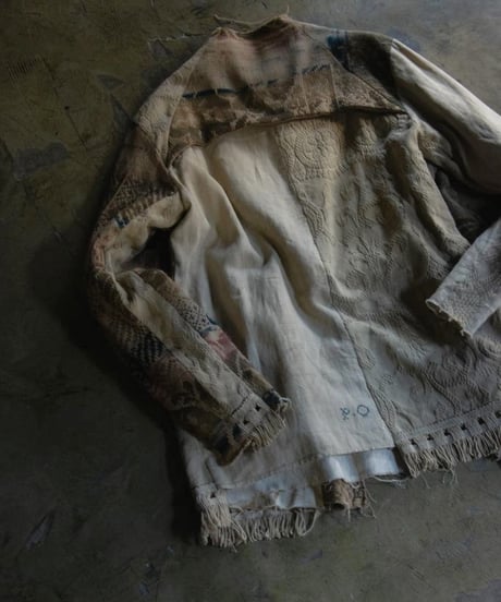 Gauche "Inside out faded jacket" Native american.