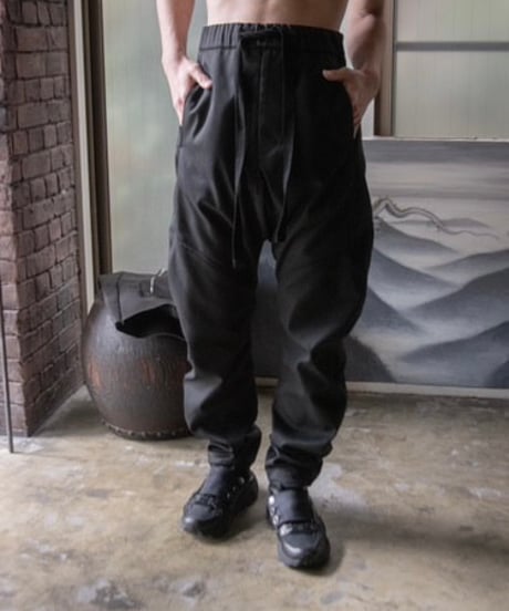 NL "Twist pants" Cotton twill.