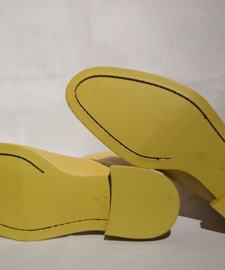 WILDFRÄULEIN×SOIIHM"Back zip boots"Yellow ver.